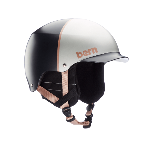 Шолом Bern Baker EPS Satin Silver Hatstyle w/ Crankfit