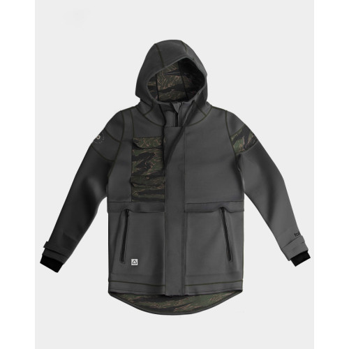 Неопреновая куртка Follow - 2021 | Layer 3-1  Neo Anorak Tiger Camo/Black