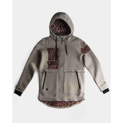 Неопреновая куртка Follow - 2021 | Layer 3-1  Neo Anorak Stone/Leopard Camo