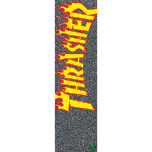 Наждак MOB Graphic Grip Thrasher Yellow Orange Flame