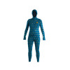 Термобілизна Airblaster Women's Classic Ninja Suit Teal Camp Print