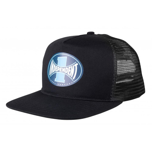 Кепка Independent Cap ITC Curb Meshback Cap Black/Black