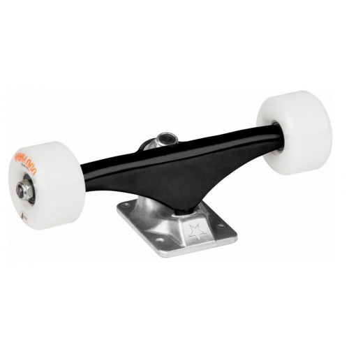 Підвіски с колесами Mini Logo Truck Assembly 53mm Wheels/Bearings Black/Raw