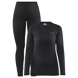 Термобілизна Craft Core Warm Baselayer Set Woman Black