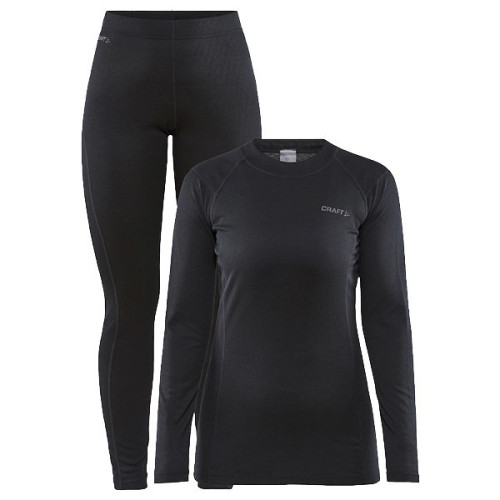 Термобілизна Craft Core Warm Baselayer Set Woman Black