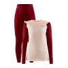 Термобілизна Craft Core Warm Baselayer Set Woman RHUBARB-GUM