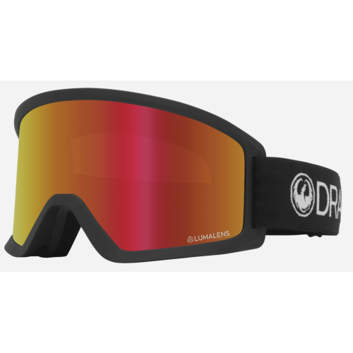 Маска Dragon 2025 DX3 OTG Ion Black Lumalens Red Ion