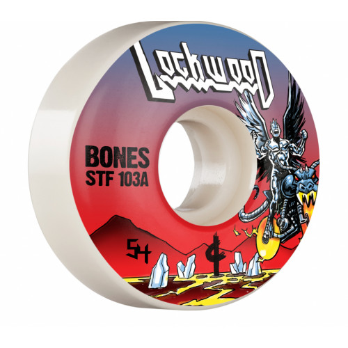 Колеса скейт BONES WHEELS PRO STF LOCKWOOD METAL 54MM 103A