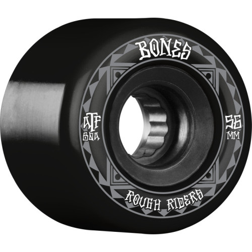 Колеса скейт BONES WHEELS ATF Rough Rider Runners 56mm 80a Black