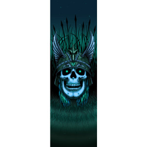 Наждак Powell Peralta Anderson Green Skull Grip Tape Sheet 10,5 x 33