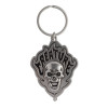 Брелок Creature Bonehead Flame  Key Chain Antique Nickle OS