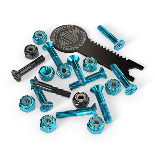 Болти Independent Bolts Phillips Blue/Black 1 IN 10шт + ключ