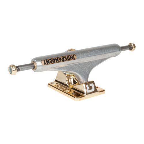 Підвіски Independent Stage 11 Pro Carlos Ribeiro Silver Gold Mid Skateboard Trucks
