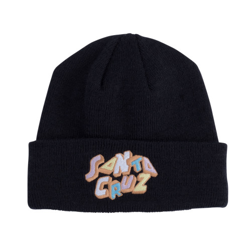 Шапка Independent Color Scattered Strip Beanie Long Shoreman Hat Black
