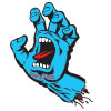 Стікер Santa Cruz Screaming Hand Sticker Blue 9/5см