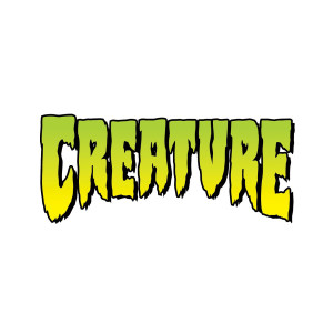 Стікер Creature Logo Clear Mylar Sticker Green 11/5см