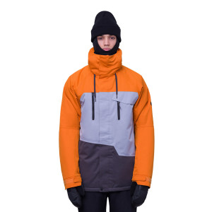 Куртка 686 23-24 Mns Geo Insulated Jacket Copper Orange Colorblock