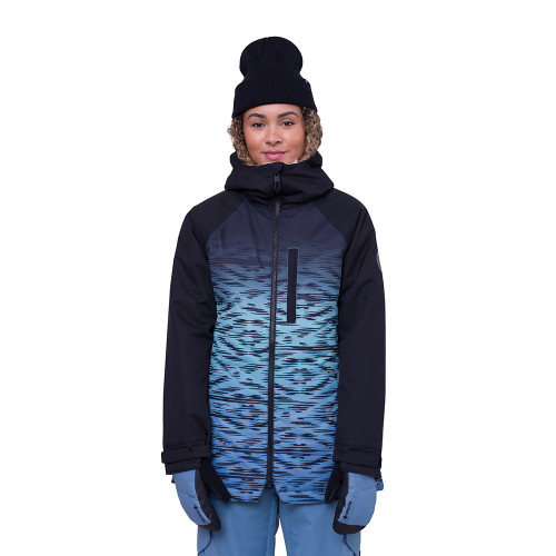Куртка 686 23-24 Wmns Dream Insulated Jacket Black Blue Ikat