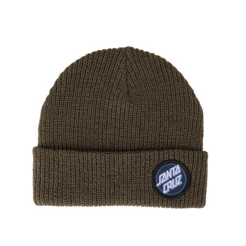 Шапка Santa Cruz Beanie Other Dot Beanie Uniform Green