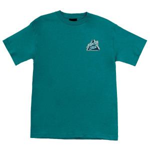 Футболка Santa Cruz Split Not A Dot S/S Heavyweight T-Shirt Teal