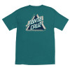 Футболка Santa Cruz Split Not A Dot S/S Heavyweight T-Shirt Teal