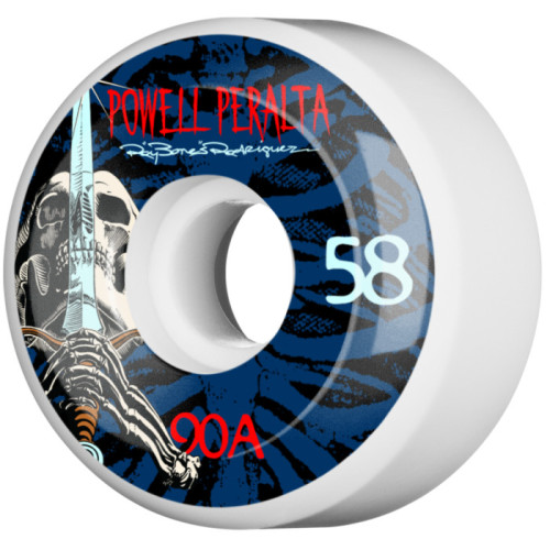 Колеса скейт Powell Peralta Ray Rodriguez Skull and Sword Skateboard Wheels 58mm 90A