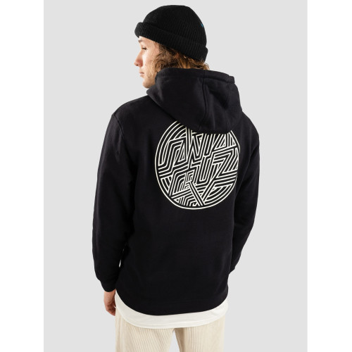 Худі Santa Cruz Hood Dimension Dot Hood Black Худі Santa Cruz Hood Dimension Dot Hood Black