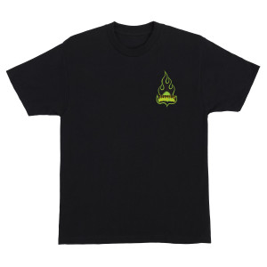 Футболка Creature Logo Flame S/S Heavyweight T-Shirt