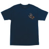Футболка Santa Cruz Melting Hand S/S Premium T-Shirt Eco Navy