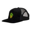 Кепка Creature Bonehead Flame Mesh Trucker Unstructured Hat Black OS Unisex