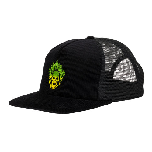 Кепка Creature Bonehead Flame Mesh Trucker Unstructured Hat Black OS Unisex