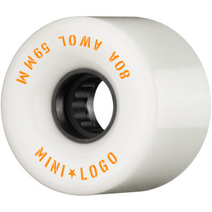 Колеса скейт Mini Logo Wheels  AWOL 59mm X 80a White