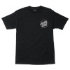Футболкa Santa Cruz Opus Dot S/S Heavyweight T-Shirt Black w/White