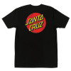 Футболкa Santa Cruz Classic Dot Chest S/S Lightweight T-Shirt Black