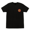 Футболкa Santa Cruz Classic Dot Chest S/S Lightweight T-Shirt Black