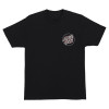 Футболкa Santa Cruz Beginning Dot S/S Heavyweight T-Shirt Black
