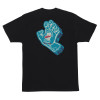 Футболкa Santa Cruz Screaming Foam Hand S/S Heavyweight T-Shirt Black