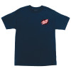 Футболкa Santa Cruz True Oval Flame Dot S/S Heavyweight T-Shirt Navy