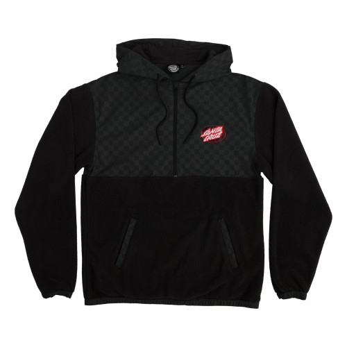 Худі Santa Cruz Igniter P/O Hooded Polar Fleece Sweatshirt Black/Black Checker Худі Santa Cruz Igniter P/O Hooded Polar Fleece Sweatshirt Black/Black Checker