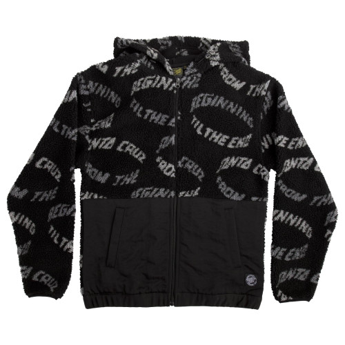 Фліс Santa Cruz Absolute Zip Front L/S Jacket Black