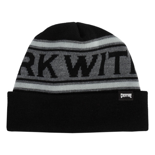 Шапка Creature Lurk With Us Beanie Long Shoreman Hat Black/Grey