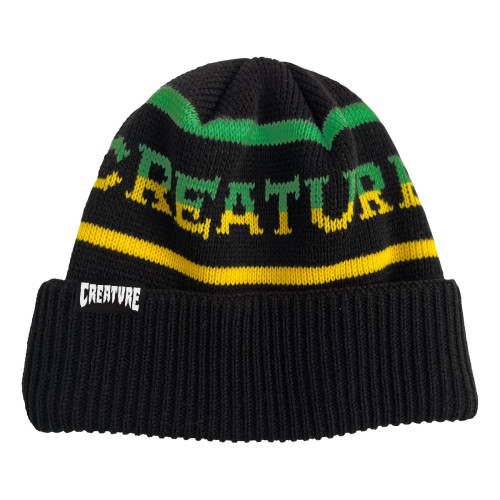 Шапка Creature Burnoutz Beanie Long Shoreman Hat Black
