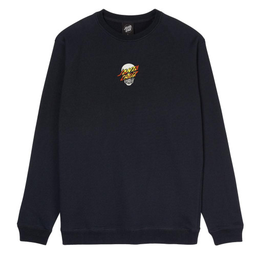 Світшот Santa Cruz Crew Dressen Skull Dot Front Black