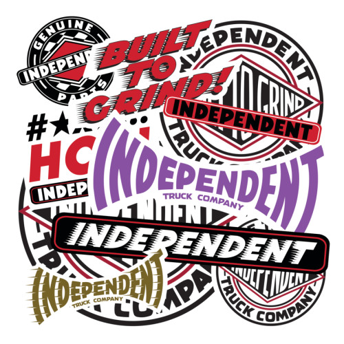 Стікерпак Independent In Pack of 10шт Assorted Sticker