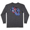 Лонгслив Santa Cruz Dissect Hand L/S Midweight T-Shirt Dk Grey Hthr