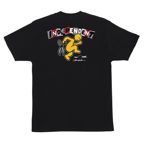 Футболкa Independent Lance Mountain Ransom S/S Heavyweight T-Shirt Black