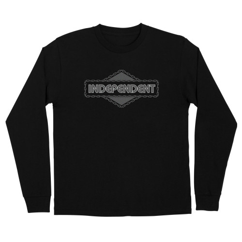 Лонгслив Independent Chain Breaker L/S Heavyweight T-Shirt Black