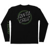 Лонгслив Santa Cruz Vile Dot L/S Heavyweight T-Shirt Black