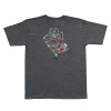 Футболкa для підлітків Santa Cruz Godzilla Mecha Hand S/S Midweight T-Shirt Dk Hthr Youth