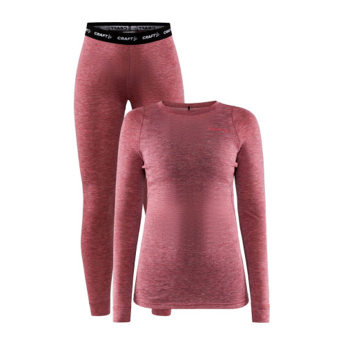 Термобілизна Craft Core Wool Merino Set Women Rose Melange